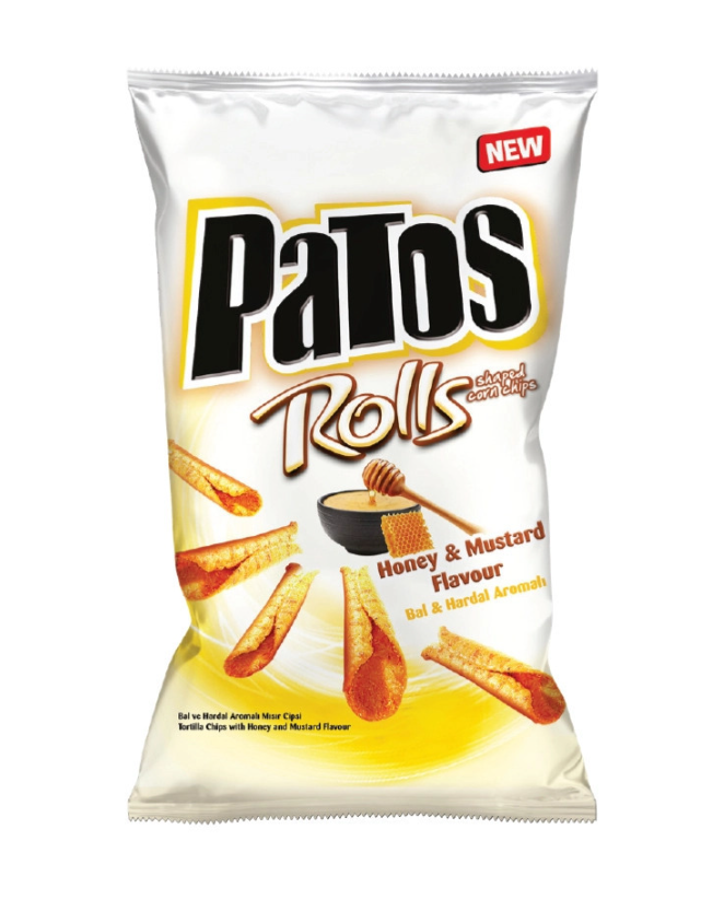 Patos Rolls Honey&Mustard Sipsi 90g - Sipsit - 19335 - 1