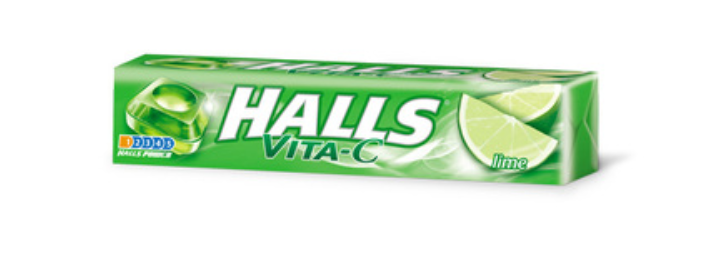 Halls Fresh Lime Pastillit 33,5g - Irtomakeiset - 19825 - 1