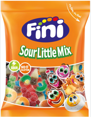 Fini Sour Little Mix Karkkippussi 75g - Irtomakeiset - 20245 - 1
