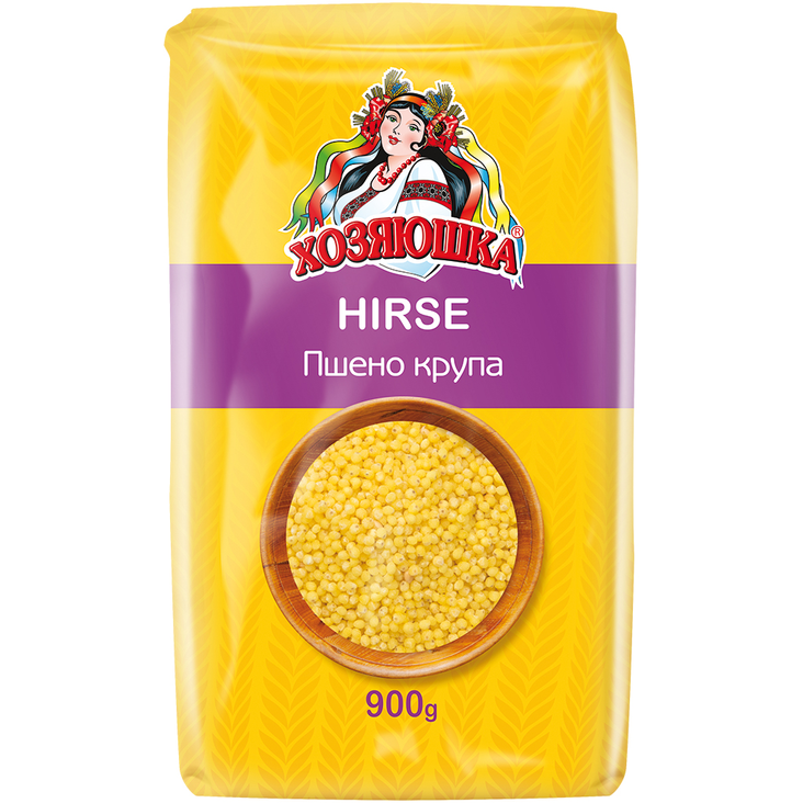 Hosyaushka Hirse / Hirssisuurimo 900g - Bulgur ja muut lisäkkeet - 20745 - 1