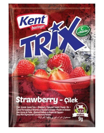 KentBor Trix Strawberry Powder Drink/ Juomajauhe 9g - Juomajauheet - 20965 - 1