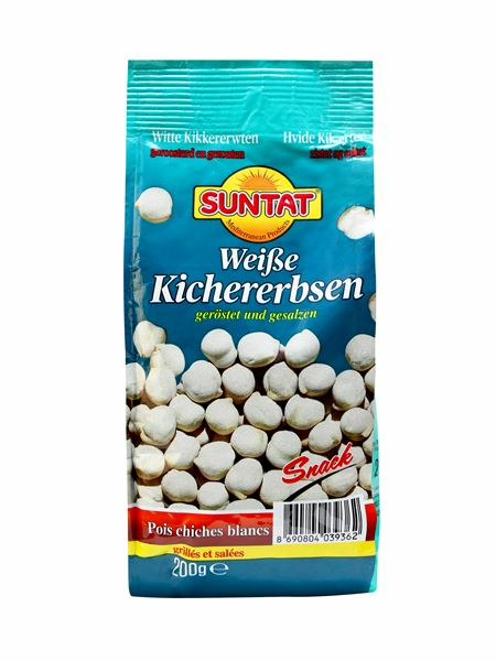 Suntat Chickpeas roasted/ Paahdettu Kikherne 200g - Pähkinät - 21255 - 1