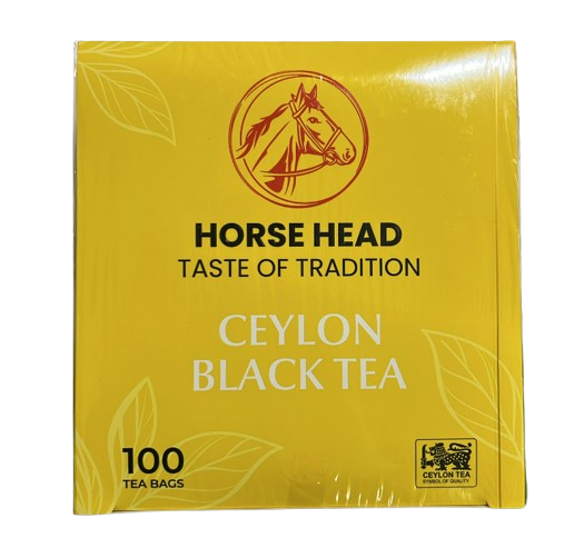 Horse Head Ceylon Tea Bag/ Teepussi 100kpl 200g - Musta tee - 21315 - 1