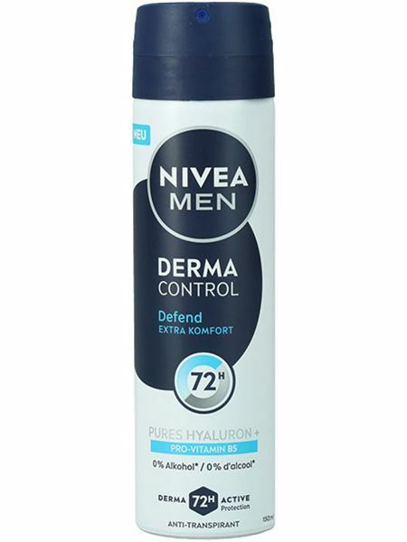 Nivea MEN Deospray Derma Control Defend/ Dedorantti 150ml - Hygieniatarvikkeet - 21515 - 1
