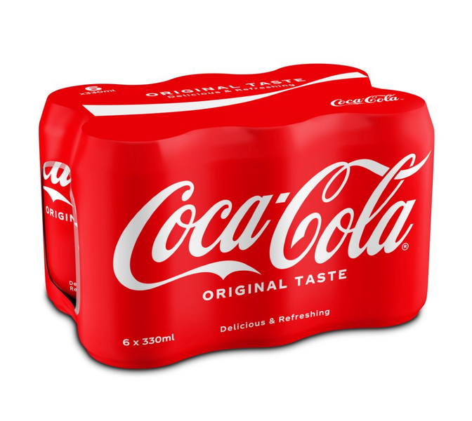 Coca-cola Original 6x330ml TNK - Limonadit ja virvoitusjuomat - 8005 - 1