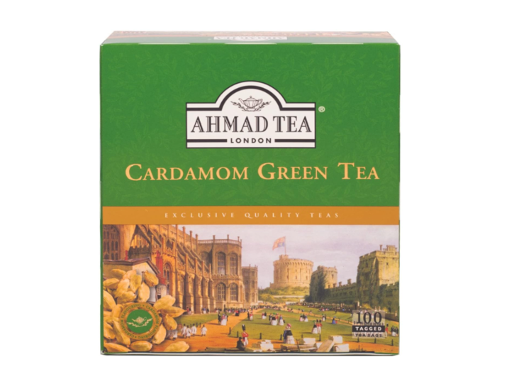 Ahmad Tea Cardemom Green Tea / Vihreä tee kardemumma 200g - Kaneli ja kardemumma tee - 9395 - 1