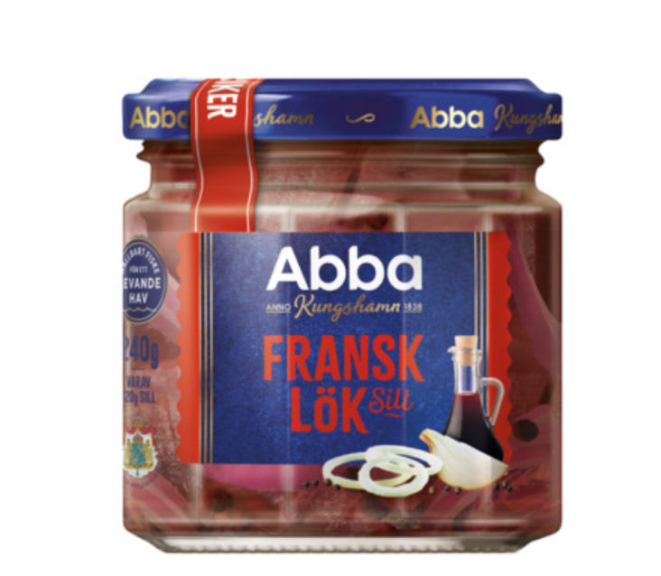 Abba Ranskalainen Sipulisilli 240g CAM - Kala- ja äyriäissäilykkeet - 20165 - 1