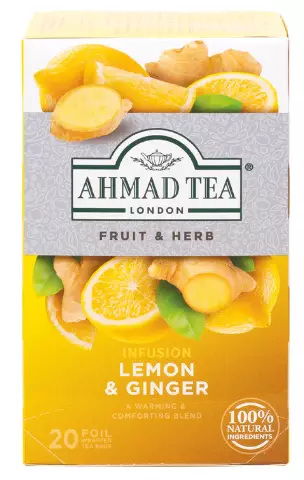 Ahmad Tea Lemon&ginger Infusion - Vihreä tee - 15405 - 1