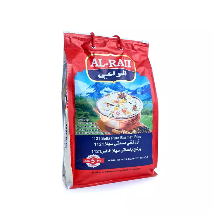 AL-RAII 1121 Sella Pure Basmati Rice 5kg - Basmatiriisit - 9045 - 1