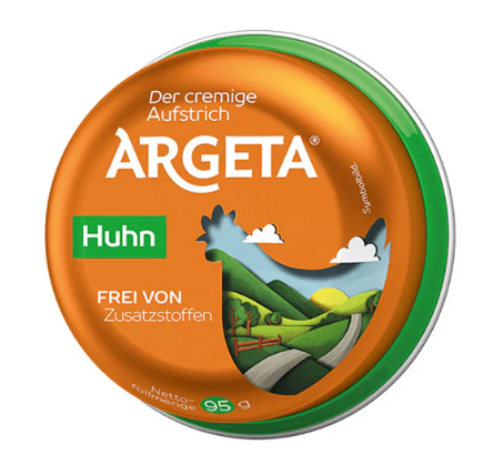 Argeta Huhn Classic/ Kanalevite 95g (53) - Kana- ja kalkkunasäilykkeet - 435 - 1
