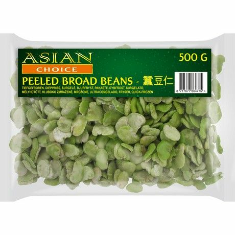 Asian Choice Peeled Broad Beans / Kuorittu härkäpapu 500g - Pakaste vihannekset - 12295 - 1