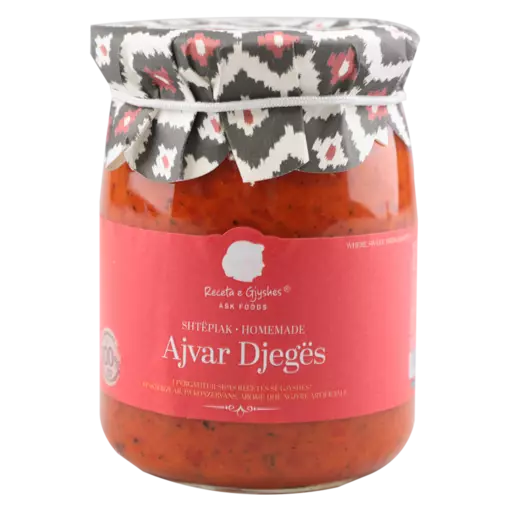 Ask Ajvar padjege tulinen 550g - Tomaatti- ja paprikasäilykkeet - 14065 - 1