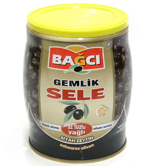 Bagci Sele Siyah Zeytin/ Musta Oliivi 750g TNK - Oliivisäilykkeet - 615 - 1