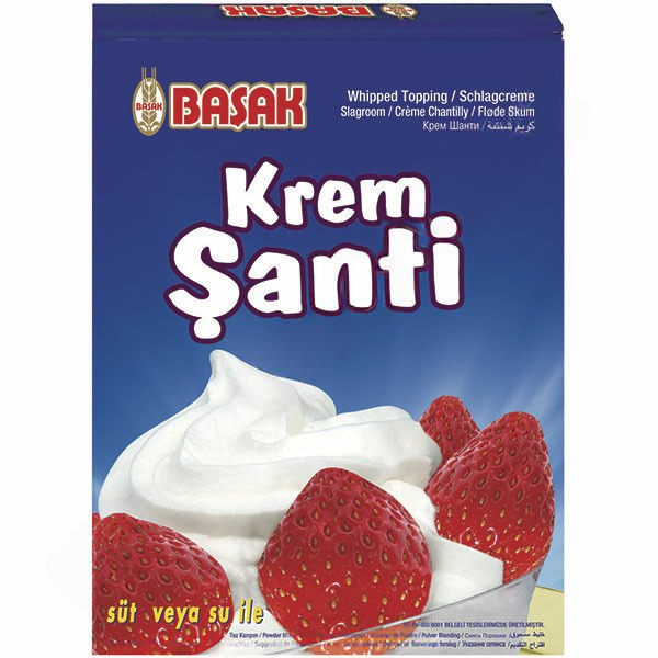 Basak Krem Santi Tekli / Kermavaahto jauhe 75g - Leivinjauheet, ruokasoodat & kuivahiivat - 715 - 1