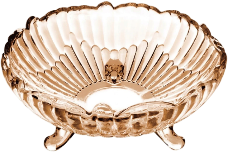 Blinkmax Lasinen Lautanen LZ0126 (AMBER) - Astiat ja aterimet - 19685 - 1