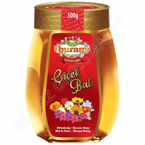 Buram Cicek Bali / Hunaja 500g - Hunajat - 10255 - 1