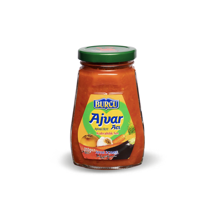 Burcu Ajvar Sweet/ Mieto 310g - Tomaatti- ja paprikasäilykkeet - 19595 - 1