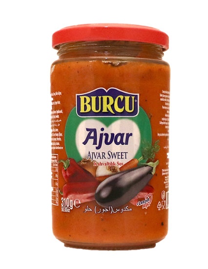 Burcu Ajvar Sweet / Paprika- munakoisotahna Ajvar 310g CAM - Tomaatti- ja paprikasäilykkeet - 19595 - 1