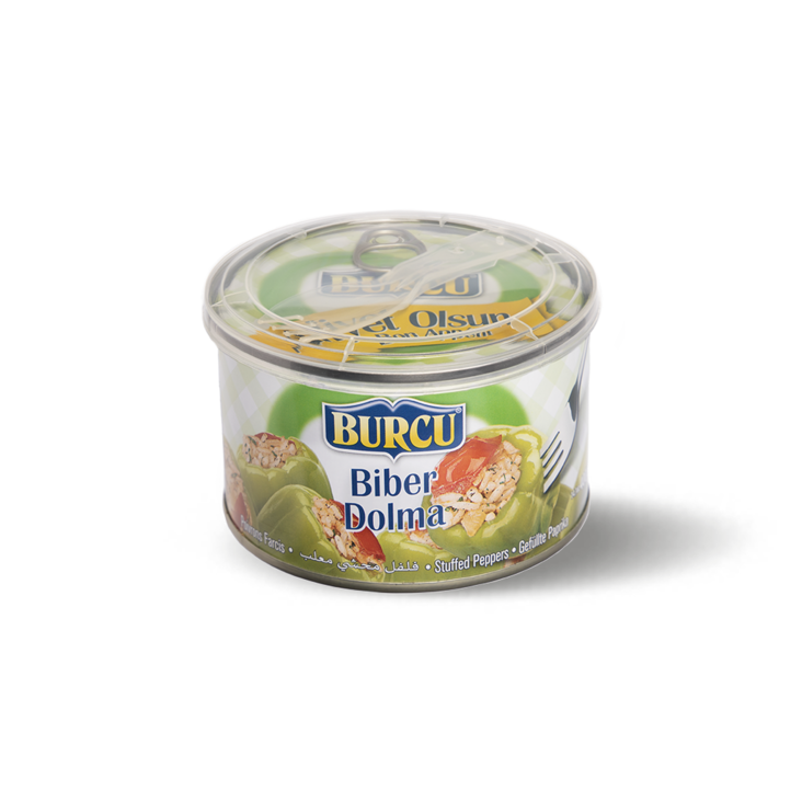 Burcu Biber Dolma / Riisitäytteiset paprikat 400g TNK - Tomaatti- ja paprikasäilykkeet - 1015 - 1