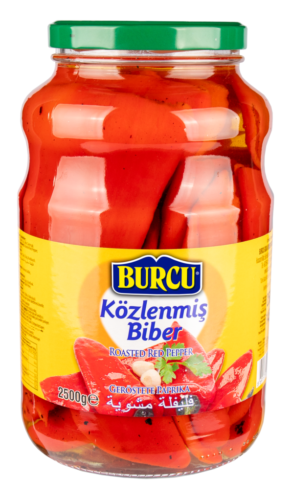Burcu Közlenmis Biber / Paahdetut paprikat etikkaliemessä 2500g CAM - Tomaatti- ja paprikasäilykkeet - 13785 - 1