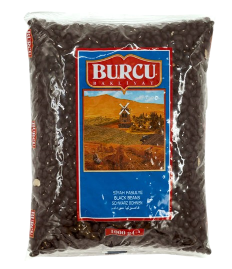 Burcu Siyah Fasulye / Mustapapu 1Kg - Kuivatut pavut - 1185 - 1