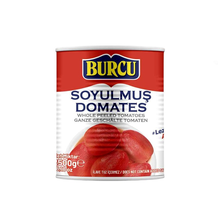Burcu Soyulmus Domates / Kokonaiset kuoritut tomaatit 2500g TNK - Tomaatti- ja paprikasäilykkeet - 17525 - 1