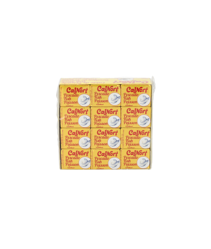 Calnort Fish Stock cubes / Kalaliemikuutio 36x12g - Katkarapu-, kalaliemi - 1235 - 1