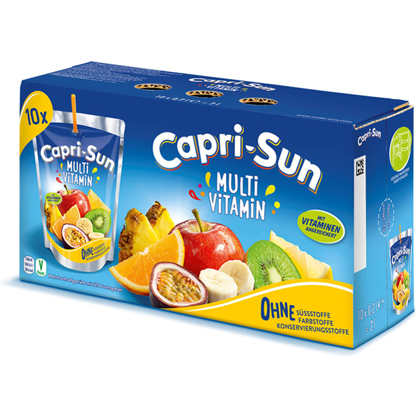 Capri Sun Multivitamin Mehujuoma 10x200ml - Mehut ja nektarit - 1265 - 1