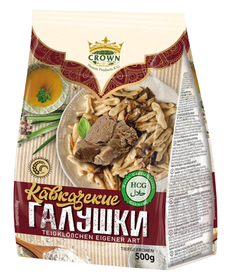 Crown Dumpling Galushki/ Kaukaasialaiset Galushkit 500g - Suolaiset leivonnaiset - 20495 - 1