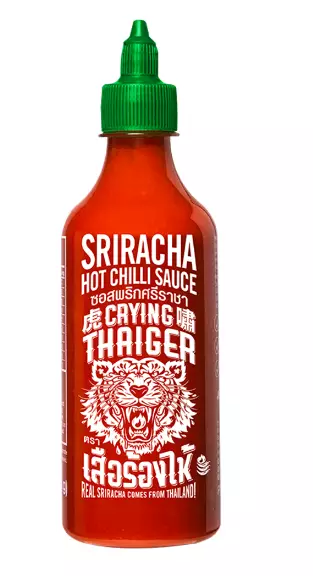 Crying Thaiger Sriracha Hot Chilli Sauce / Chilikastike extra tulinen 440ml - Chili-kastikkeet - 15435 - 1