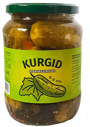 Kurgid Cucumbes / Suolakurkku 6-9cm 720ml CAM - Kurkkusäilykkeet - 15665 - 1