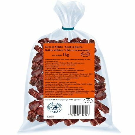 EFP Goat Meat / Vuohenliha (halal) 1kg - Lammas pakasteet - 8585 - 1