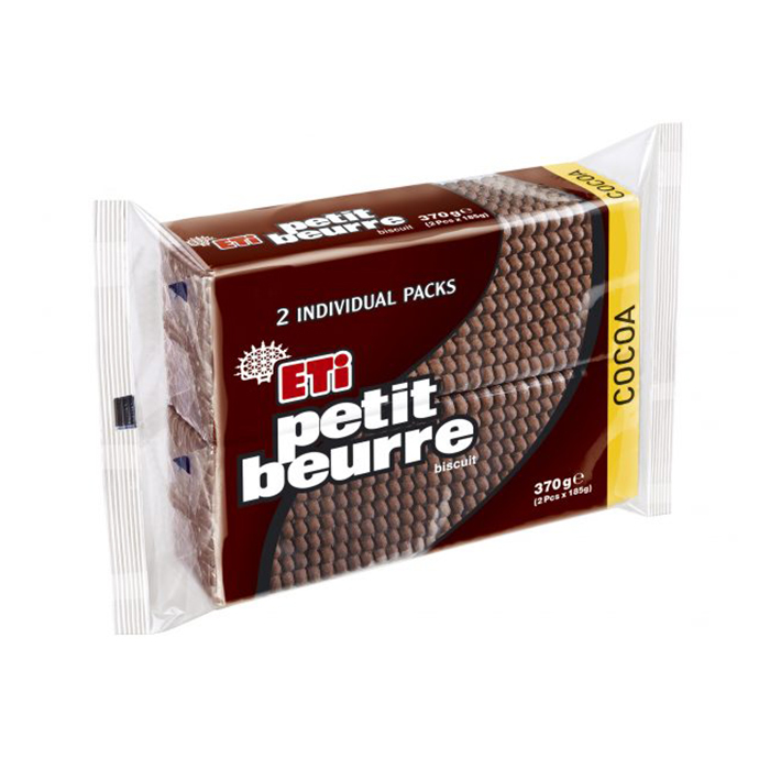Eti Petit Bewrre Cocoa/ Keksi 370g - Täytekeksit ja vohvelit - 14385 - 1