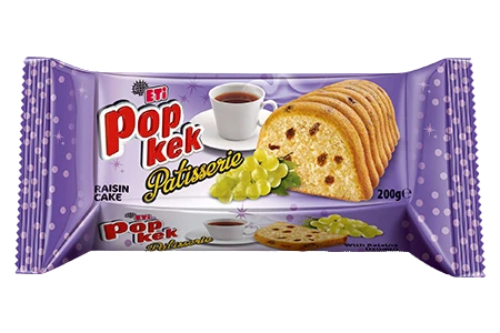 Eti Popkek Patisserie Raisin Cake/ Rypälekakku 200g - Täytekeksit ja vohvelit - 14395 - 1