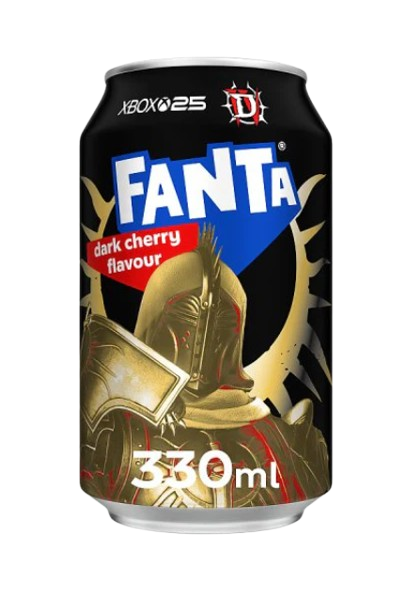 Fanta Dark Cherry Virvoitusjuoma 355ml TNK - Limonadit ja virvoitusjuomat - 21005 - 1