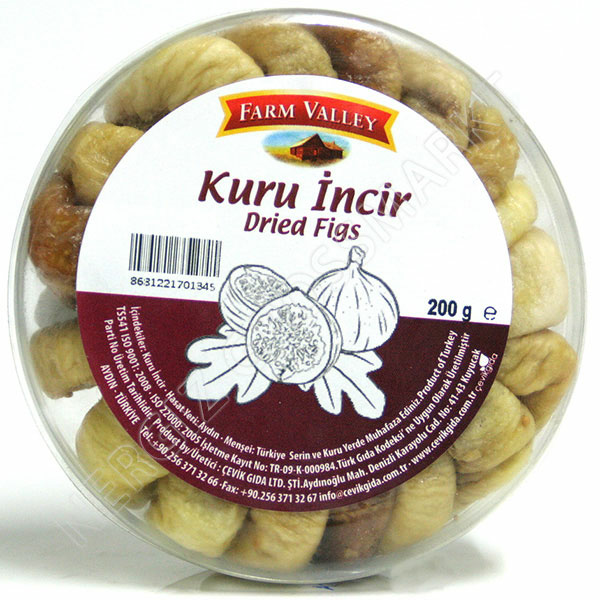 Farm Valley Kuru incir / Kuivattu viikuna 200g - Kuivatut hedelmät - 2435 - 1