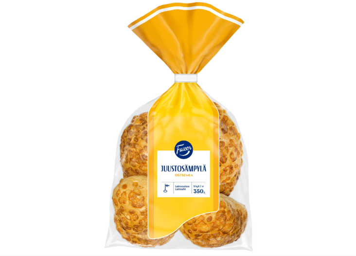 Fazer Juustosämpylä 5kpl 350g - Patongit ja sämpylät - 16785 - 1