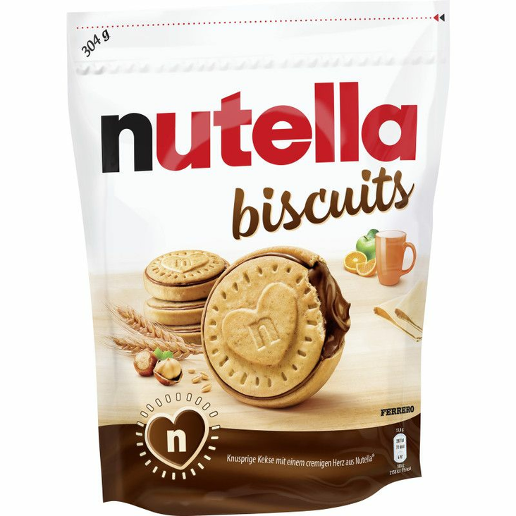 Ferrero Nutella Biscuits / Nutella keksi 304g - Suklaat - 8945 - 1