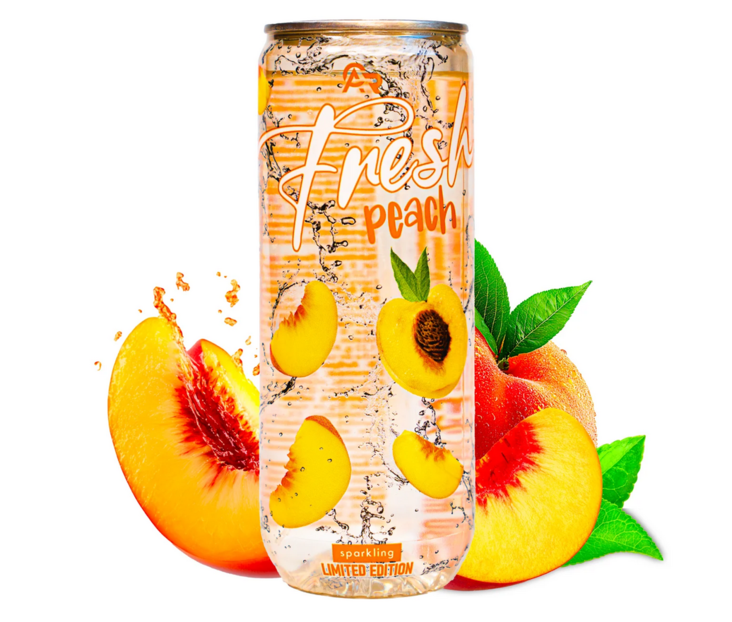 Fresh Peach Sparkling/ Persikka Kuohujuoma 330ml TNK - Limonadit ja virvoitusjuomat - 15635 - 1