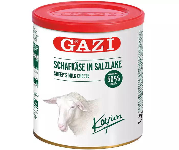 Gazi Koyun Peynir/ Lampaanjuusto 50% 400g TNK - Lampaanjuusto - 7315 - 1
