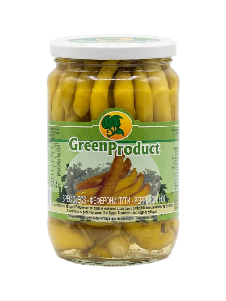 Green Products Pfefferoni / Pepperoni suolaliemessä 720g CAM - Pepperonisäilyke - 19725 - 1