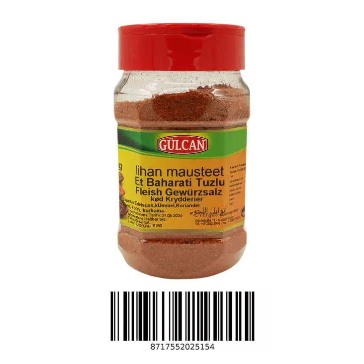 Gulcan Baharat Et Tuzlu / Liha Mauste 200g - Erikoismausteet - 2725 - 1