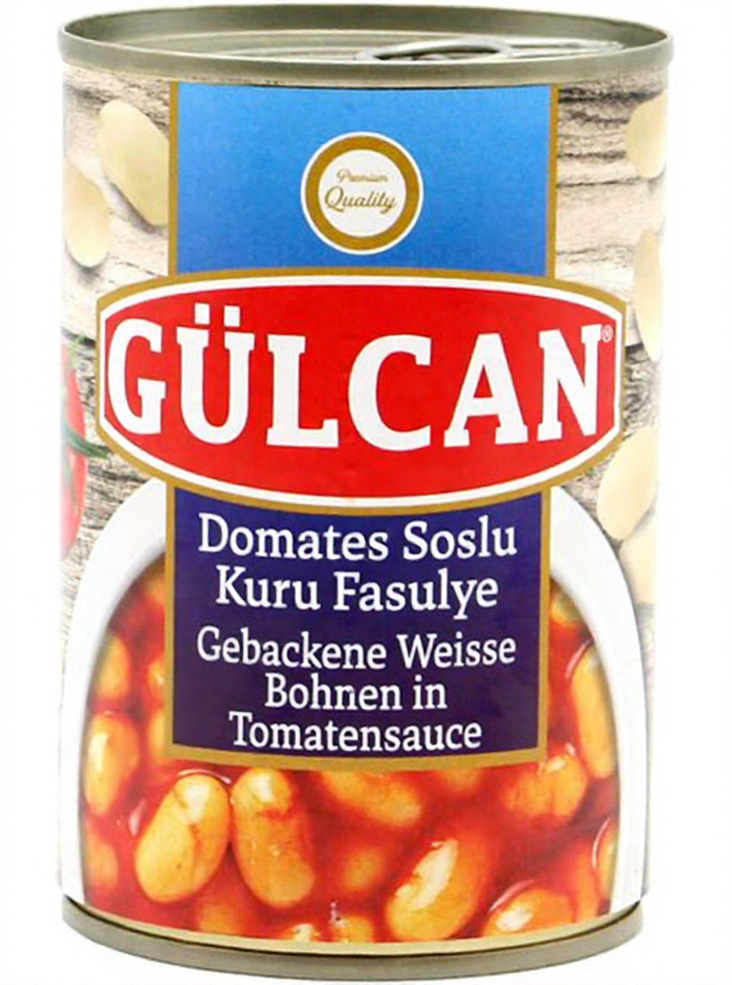 Gulcan Kuru Fasulye/ Pavut Tomaattikastikella 400g TNK - Papu- ja linssisäilykkeet - 18965 - 1