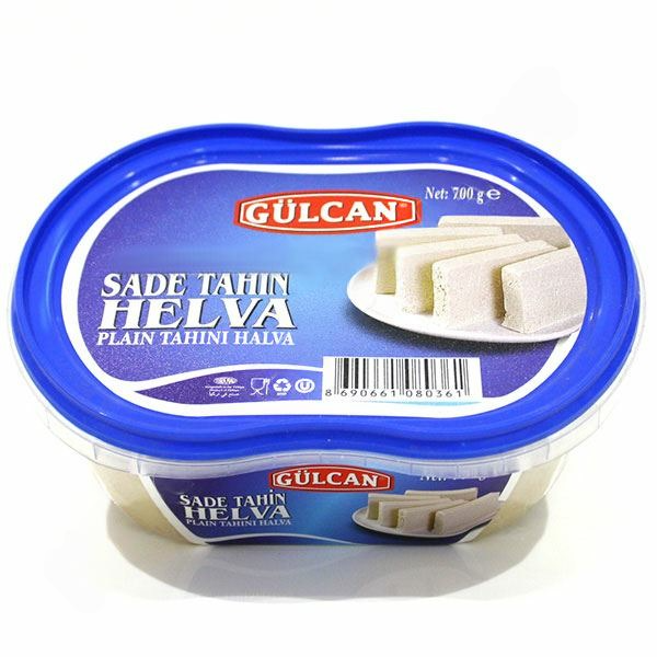 Gulcan Sade Tahin Helva/ Halva Vanilja 700g - Turkish Delight & Halvat - 2875 - 1