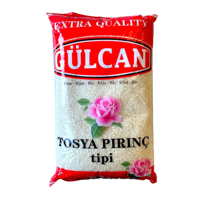 Gulcan Tosya Pirinc Tipi / Riisi 5kg - Tummat ja täysjyväriisit - 2935 - 1