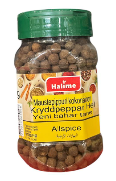 Halime Baharat Yeni Bahar Tane / Maustepippuri kokonainen 140g - Yleismausteet - 2945 - 1