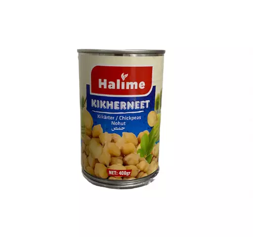 Halime Nohut / Kikherneet suolaliemessä 400g TNK - Papu- ja linssisäilykkeet - 11815 - 1