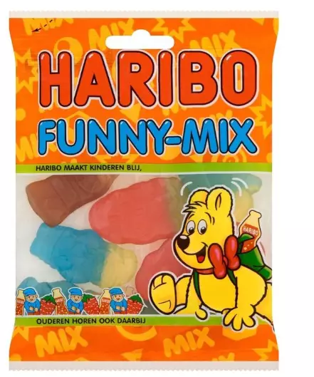Haribo Funny Mix Karkkipussi 75g - Irtomakeiset - 3105 - 1