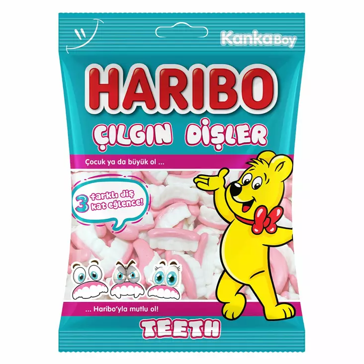 Haribo Teeth Karkki 80g - Irtomakeiset - 14515 - 1