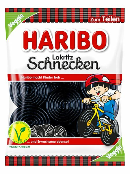 Haribo Veggie Licorice Karkkipussi 175g - Irtomakeiset - 19345 - 1